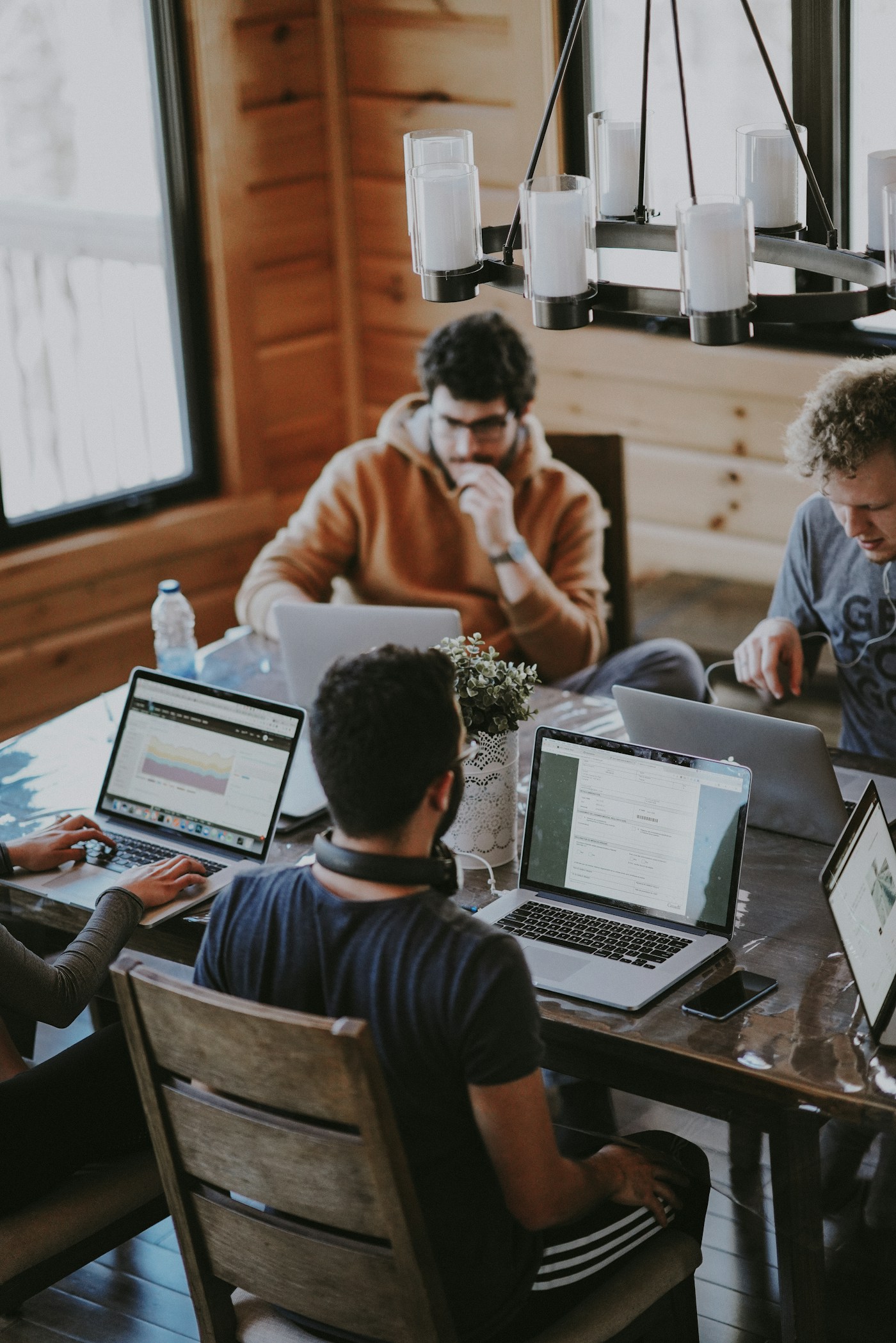 Developers collaborating during a Codinotion community session